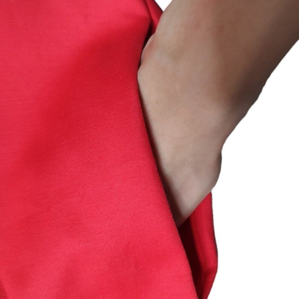 𝅺NWT Liz Claiborne Fit and Flare Sleeveless Dress Pink Teaberry Pockets Size 4 - Picture 5 of 6